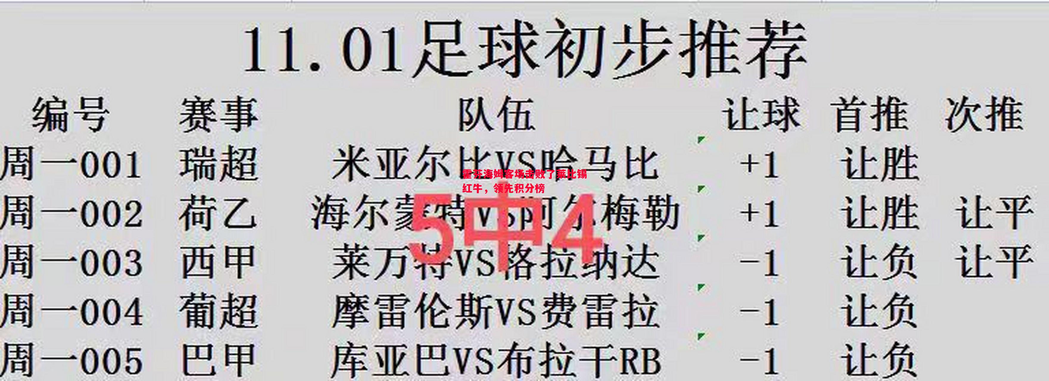 霍芬海姆客场击败了莱比锡红牛,领先积分榜 霍芬海姆客场击败了莱比锡红牛,领先积分榜